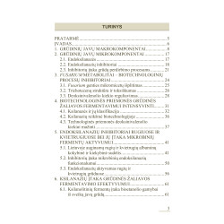 Kai kurie biologiniai grūdinės žaliavos fermentacijos procesų inhibitoriai ir jų vertinimo aspektai
