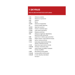 Matematikos savamokslis studentams. Serija „žaliems“. Pirmasis žingsnis