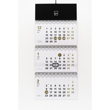 III dalių kalendorius 2026m. (ŽALIAS)