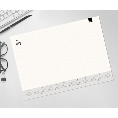 Stalo kalendorius užrašams 2026m.