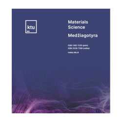 Žurnalo Materials Science (Medžiagotyra) metinė prenumerata (1 kompektas - 4 žurnalai)