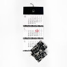 Three-panel wall calendar 2027 ("NIGHT")