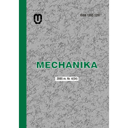 Mechanika 2005 m. Nr. 4 (54)