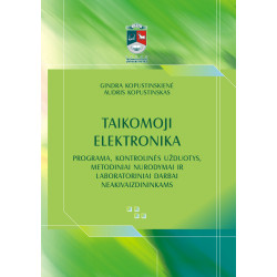 Taikomoji elektronika. Programa, kontrolinės užduotys, metodiniai nurodymai ir laboratoriniai darbai neakivaizdininkams